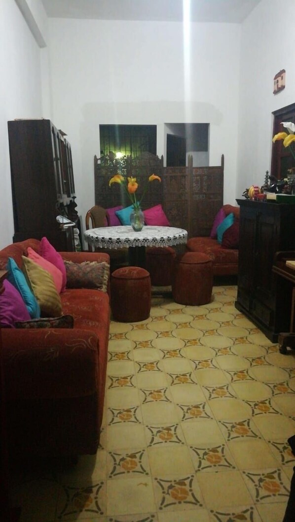 Sala de estar en el lobby