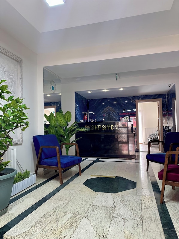 Lobby sitting area
