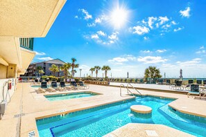 Indoor pool, a heated pool - Ashworth #403! 3BR/3BA with Stunning Views & Prime Amenities (North Myrtle Beach)