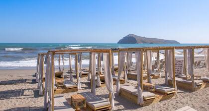 The Noverian Antama Organic Beach Resort Chania with Outdoor Heated Pool