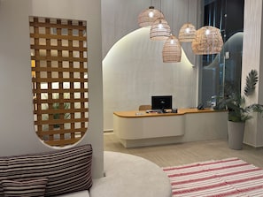 Reception - The Noverian Antama Organic Beach Resort Chania with Outdoor Heated Pool (Chania)