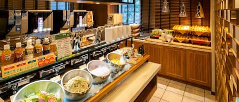 Breakfast buffet