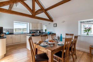 Cottage, Multiple Beds | Private kitchen | Fridge, microwave, oven, stovetop - Bryn Eithin Cottage Far From the Madding Crowd (Corwen)