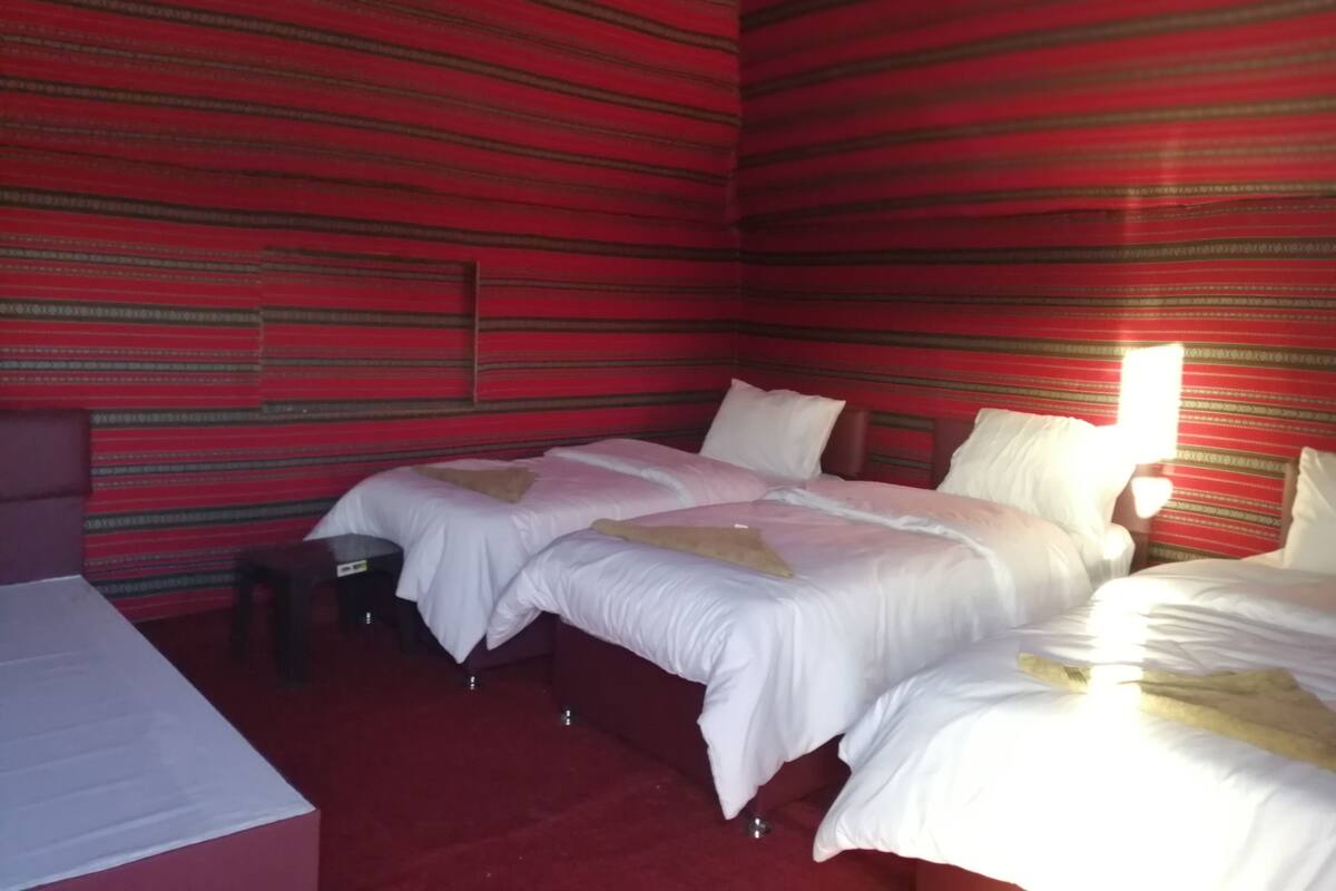 Hypo-allergenic bedding, blackout drapes, soundproofing, free WiFi