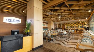 4 restaurants, breakfast, lunch served; local and international cuisine