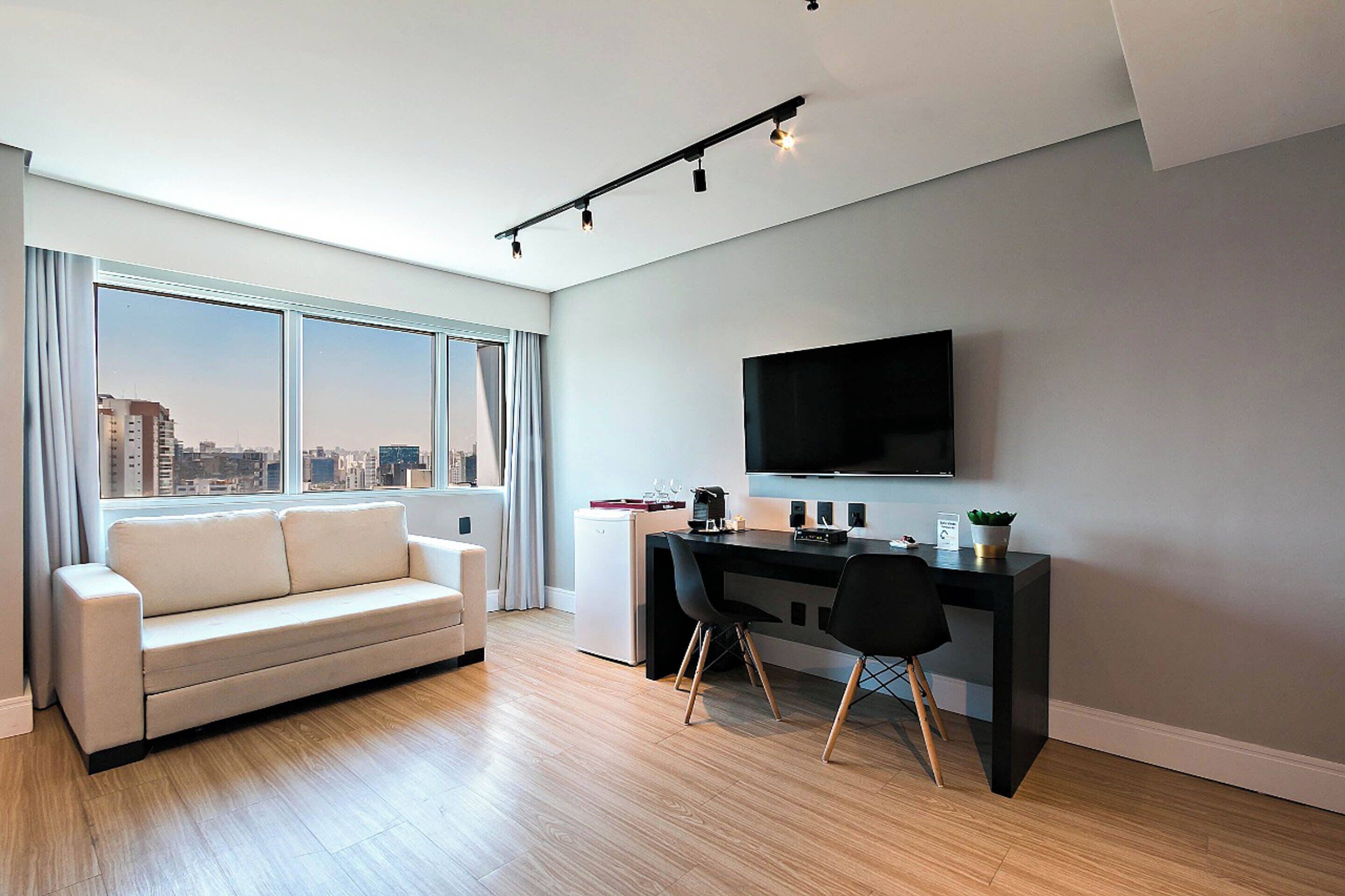 Departamento estándar | 1 habitación, sábanas de algodón egipcio y ropa de cama de alta calidad 