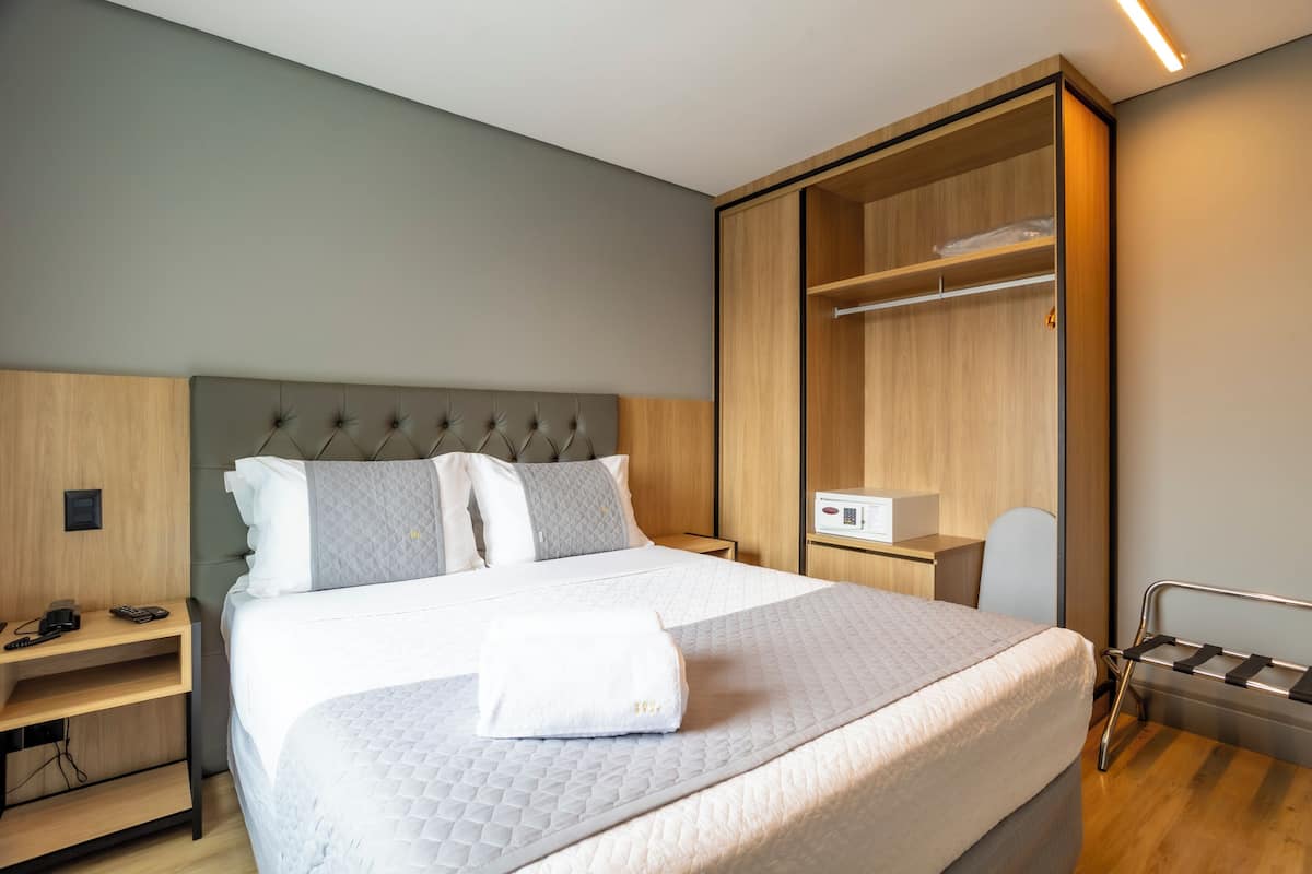 Apartment | 1 Schlafzimmer, Bettwäsche aus ägyptischer Baumwolle