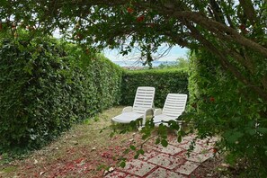 Terrace/patio - N107 - Numana, large three-room apartment with garden and two bathrooms (Numana)