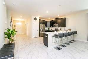 House, Multiple Beds | Private kitchen