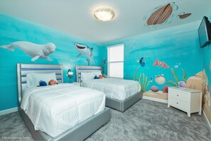 House, Multiple Beds | Children's theme room