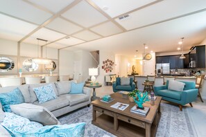 House, Multiple Beds | Living area - Champions Gate Exec Villas- 1574ol (Davenport)