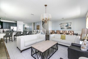 House, Multiple Beds | Living area