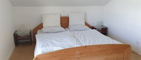 1 bedroom, iron/ironing board, travel crib, free WiFi
