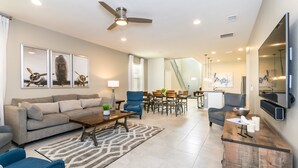 House, 6 Bedrooms | Living area - Windsor at Westside Exec Villas- 8989rhodes (Kissimmee)