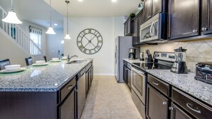 House, Multiple Beds | Private kitchen