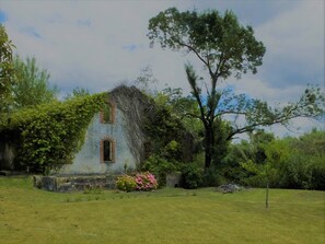 Exterior - In the center of Portugal, in nature in a rustic house with garden and river (Soure, Coimbra)