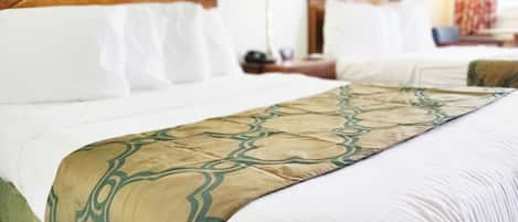 Deluxe Room, 2 Katil Kelamin (Double) | 1 bilik tidur, meja, Wi-fi percuma, cadar katil
