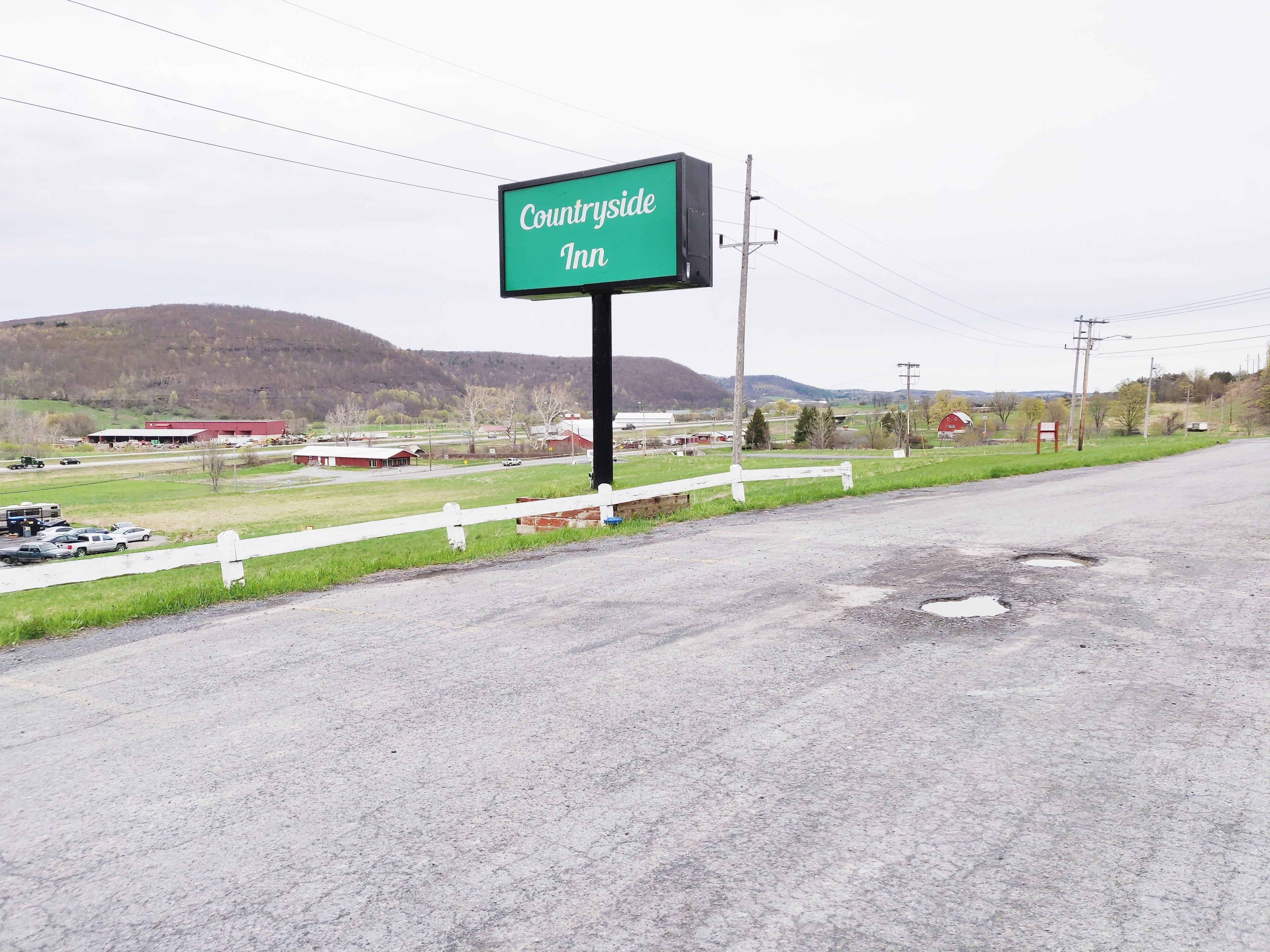 Façana frontal de l'allotjament