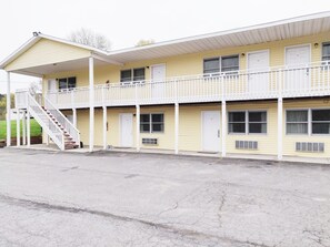 Voorkant van accommodatie