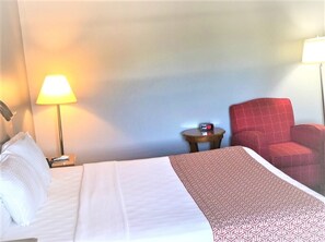 Deluxe kamer, 1 kingsize bed | Een bureau, gratis wifi, beddengoed