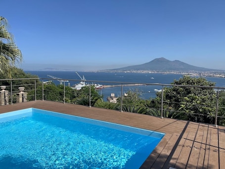 Pool. POGGIO MIRAMARE LUXURY HOME