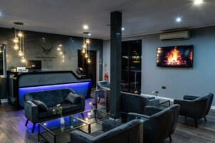 Sala de estar en el lobby