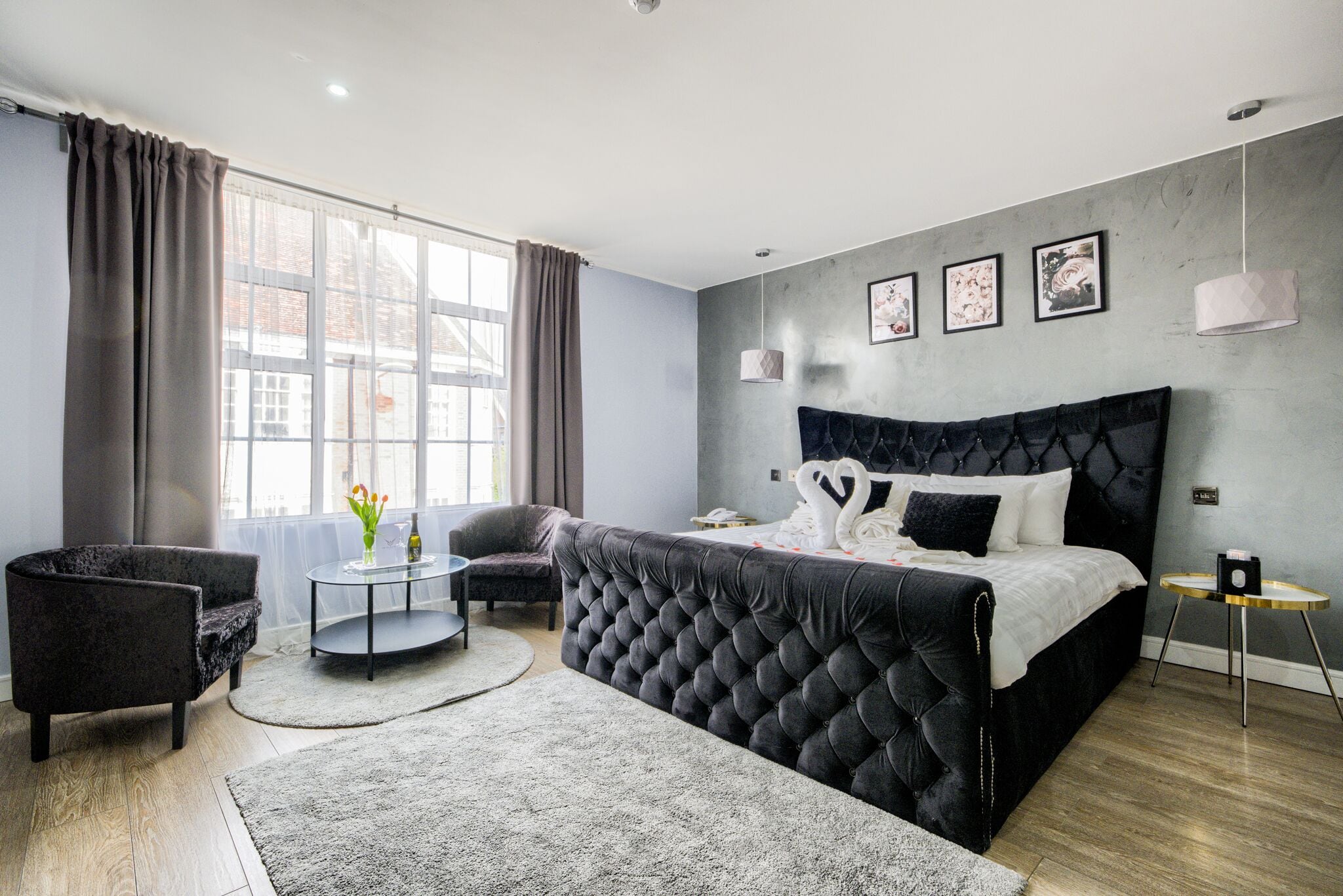 1 chambre, draps italiens Frette, literie de qualité supérieure