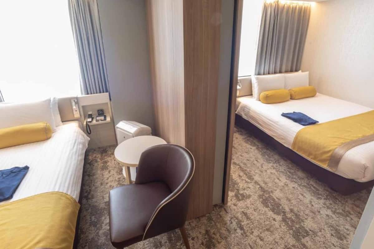 1 bedroom, premium bedding, soundproofing, free WiFi