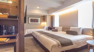 Literie de qualité supérieure, chambres insonorisées, Wi-Fi gratuit