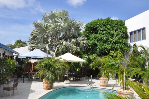 Uitzicht vanuit de kamer