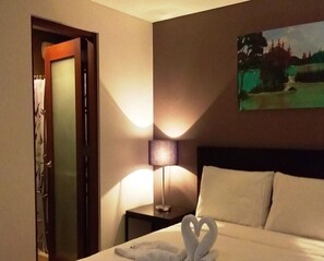1 habitación, ropa de cama de alta calidad y minibar 