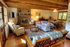 TV, fireplace, DVD player - Mountain Watch - A Skier's Dream Chalet with Incredible Views (Ellicottville)