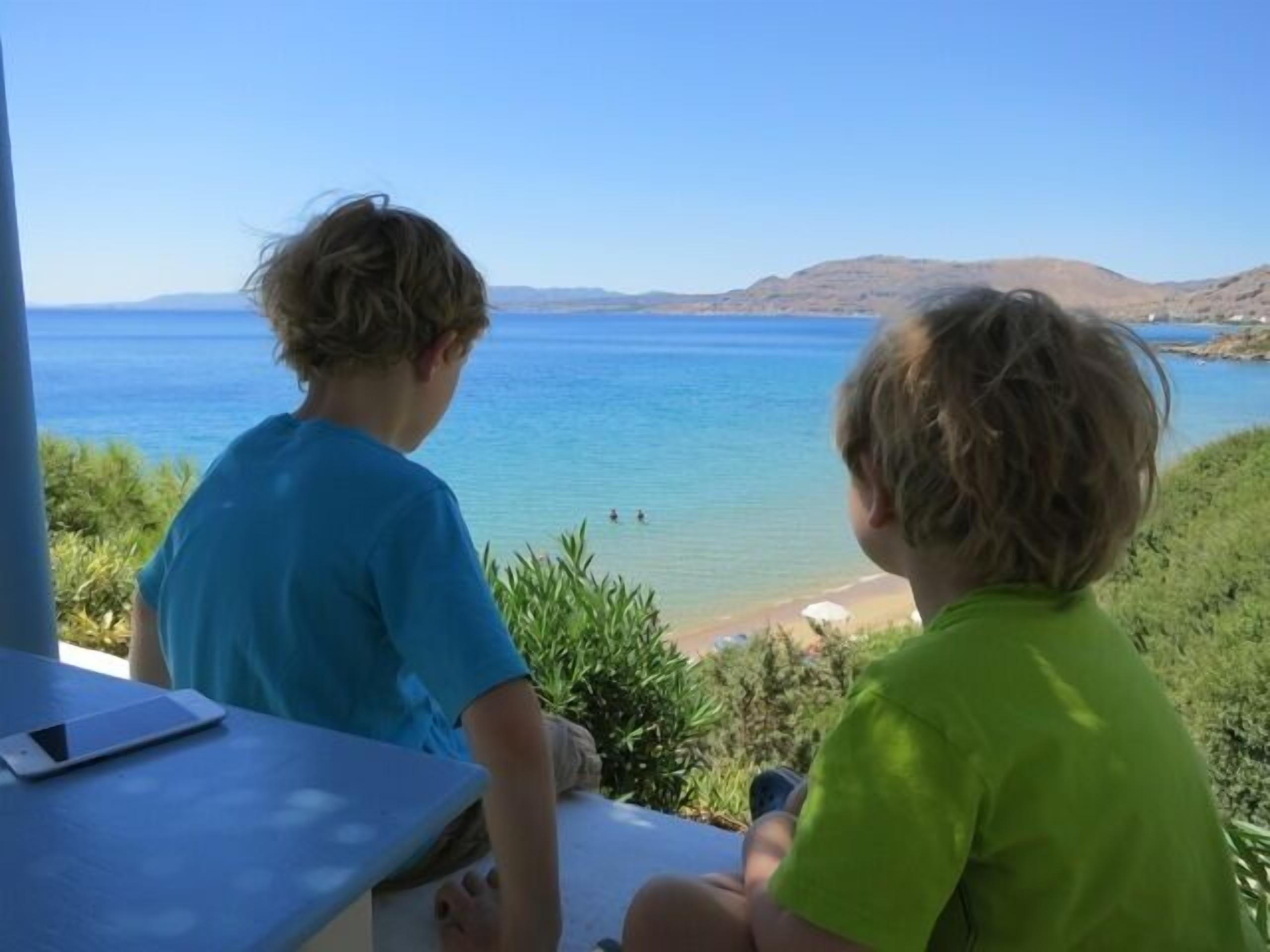 Nearby view on the way to beach.
