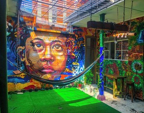 Interior - JEP Hostel (Medellín)