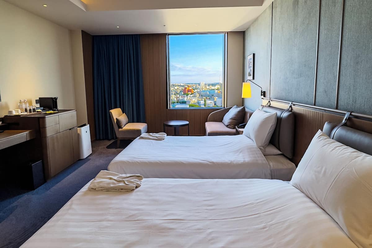 1 slaapkamer, luxe beddengoed, een gratis minibar, een kluis op de kamer