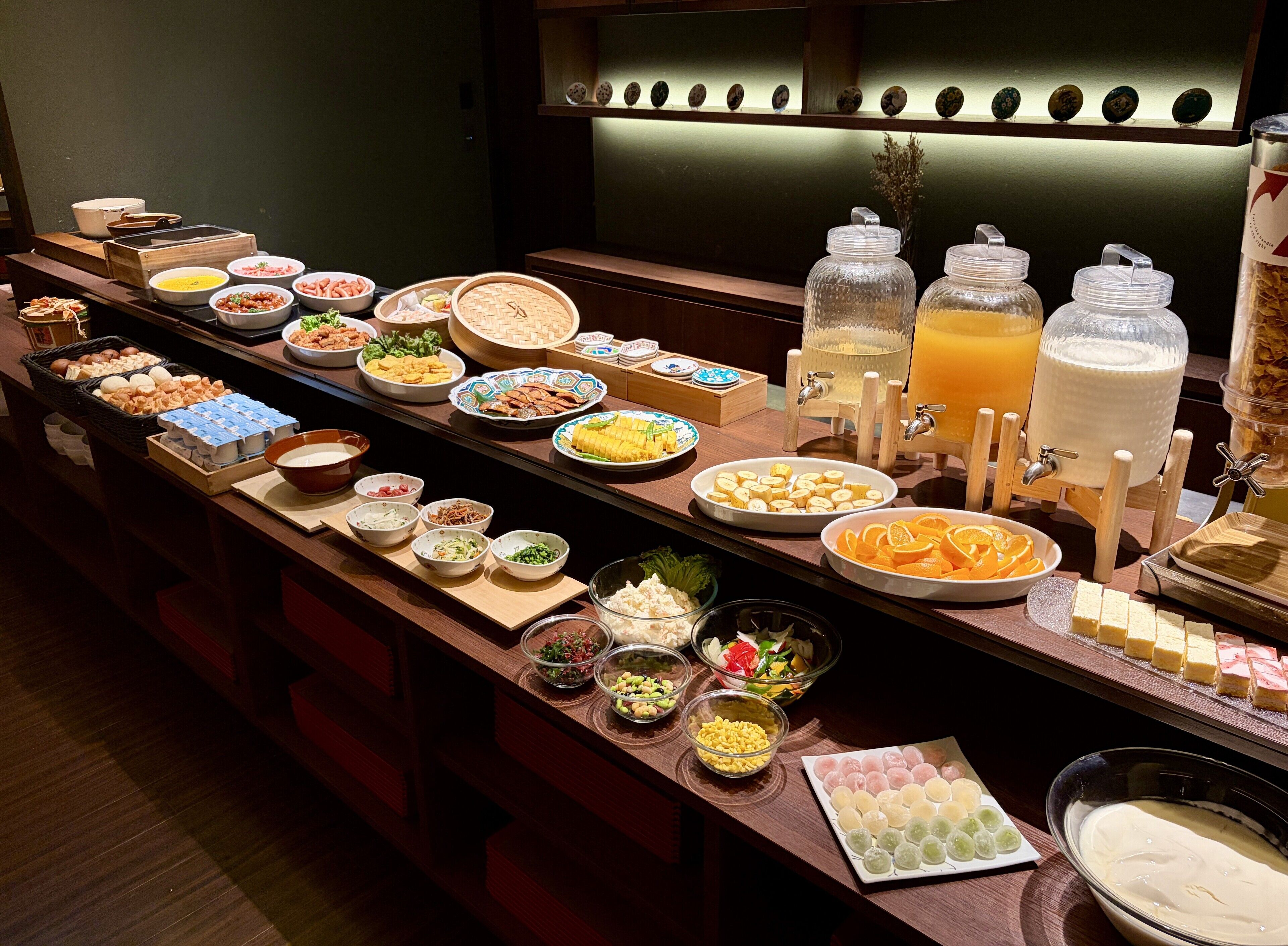 Café da manhã com buffet todos os dias mediante uma taxa