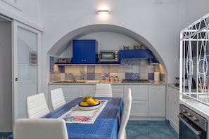Fridge, microwave, oven, dishwasher - Levante - charming apartment with sea-view terrace, fits up to 7 guests (Maiori)