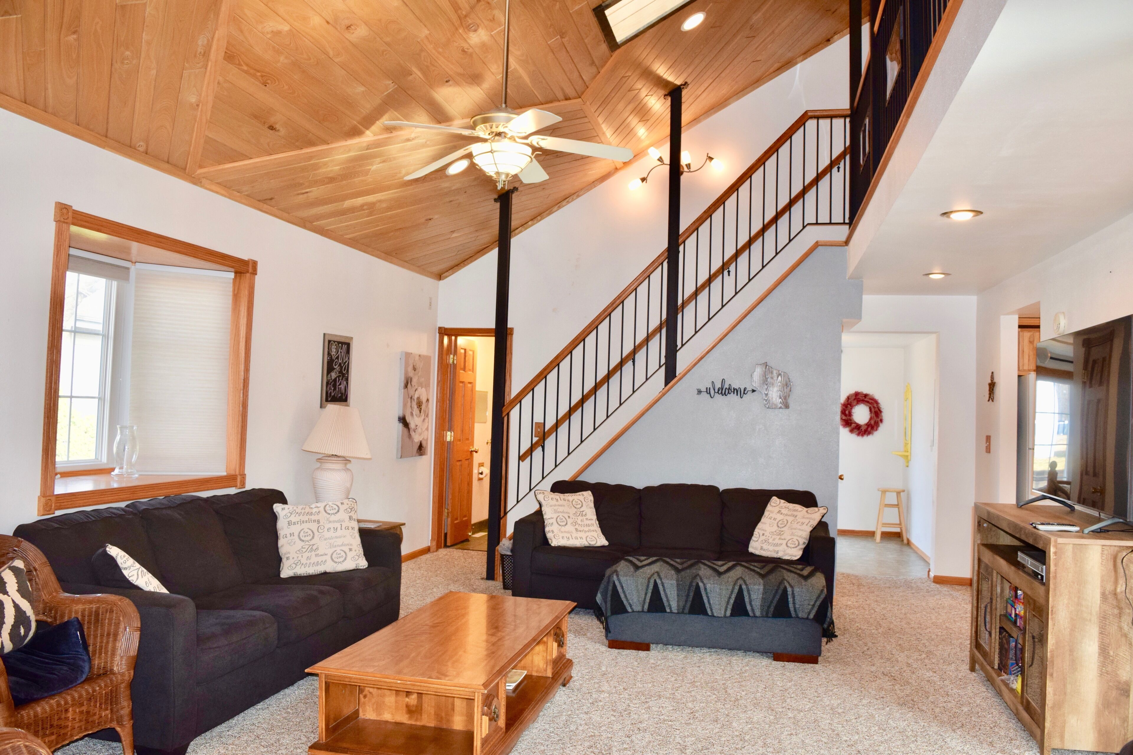 Unique home conveniently situated in the center of Pepin!