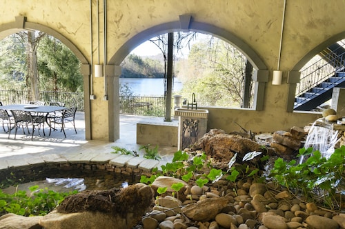 La Chatelaine, BEAUTIFUL LAKEFRONT FRENCH CHATEAU IN HIGHLANDS, NC