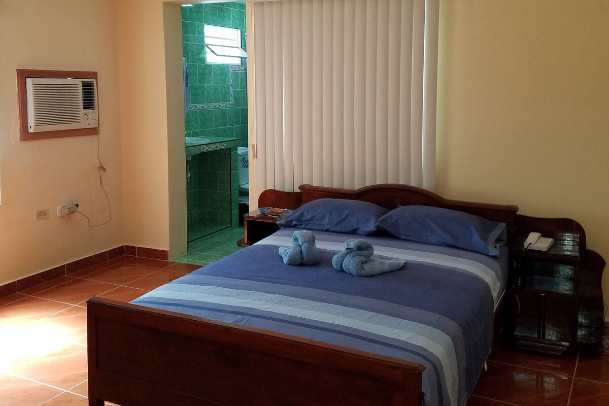 Egyptian cotton sheets, premium bedding, memory-foam beds, minibar