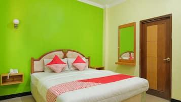 Deluxe Double Room, 1 Double Bed | Free WiFi, bed sheets