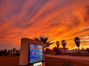 Conveniently located near the beach, Surfside Food Mart offers groceries, a deli, ATM services, lottery tickets, and fishing supplies.