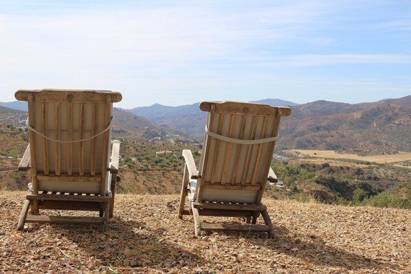 Property grounds - Rural villa in Marrucho Alto (Riogordo)