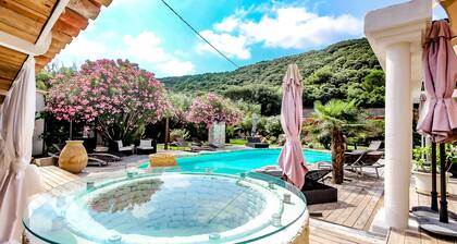 La Villa Petra Bianca Piscine privée. à 10mn a pied du port de Bonifacio