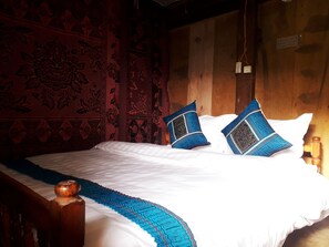Traditionelt dobbeltværelse - terrasse - på bakke | Minibar, gratis Wi-Fi, sengetøj