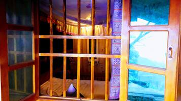 Traditional Double Room, Patio, Slope side | Minibar, free WiFi, bed sheets