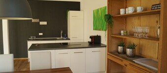 Quiet LOFT STYLE Apartment 5 * in old town with 42m terrace