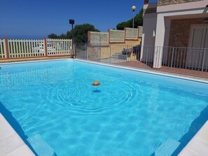 Outdoor pool - APARTMENT WITH VERANDA AND GARDEN + FERRY UNDER COST (Badesi)