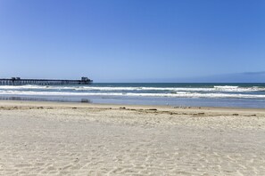 On the beach
