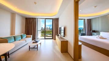 Habitación, 1 habitación, vistas al jardín | Edredones de plumas, colchones viscoelásticos, caja fuerte